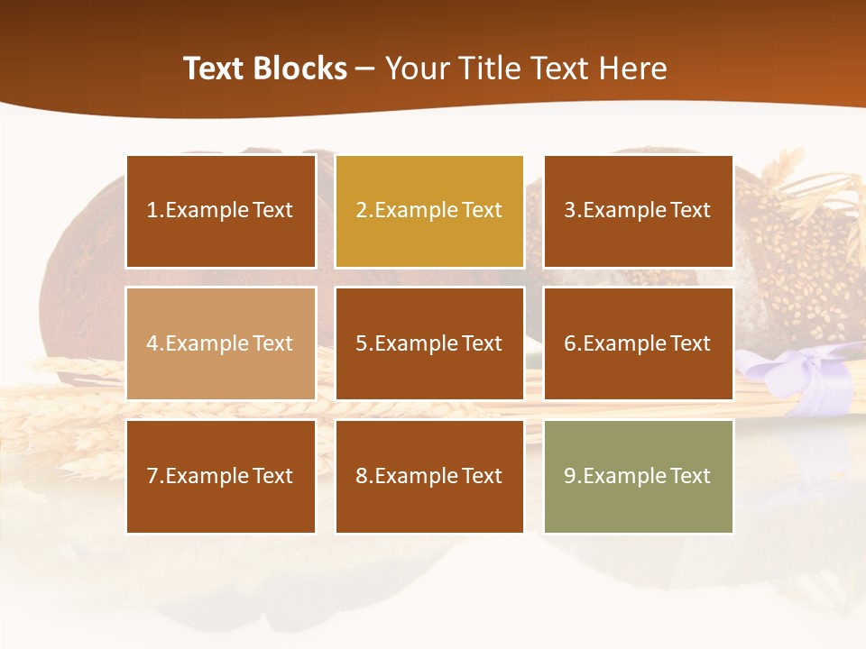 Kitchen Loaf Closeup PowerPoint Template