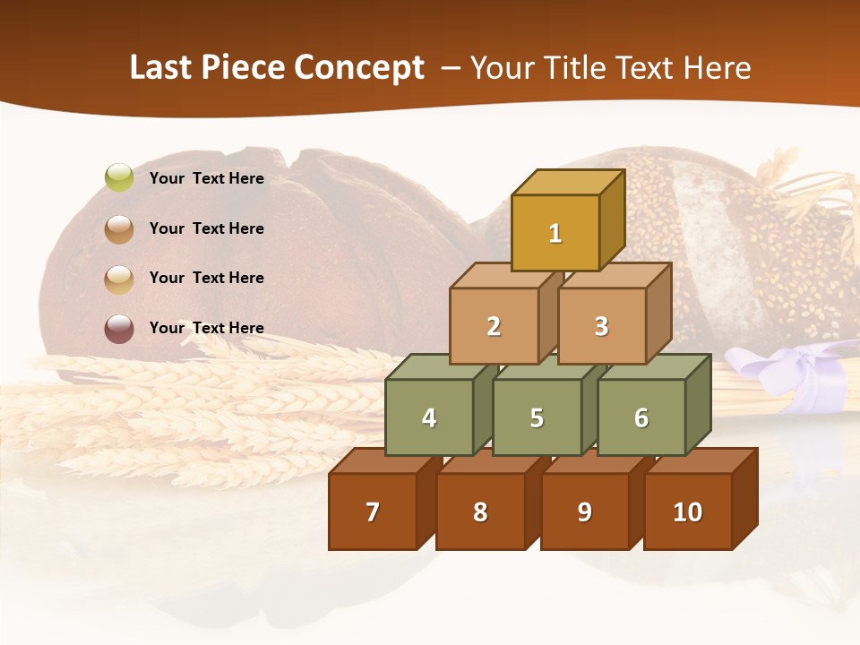 Kitchen Loaf Closeup PowerPoint Template