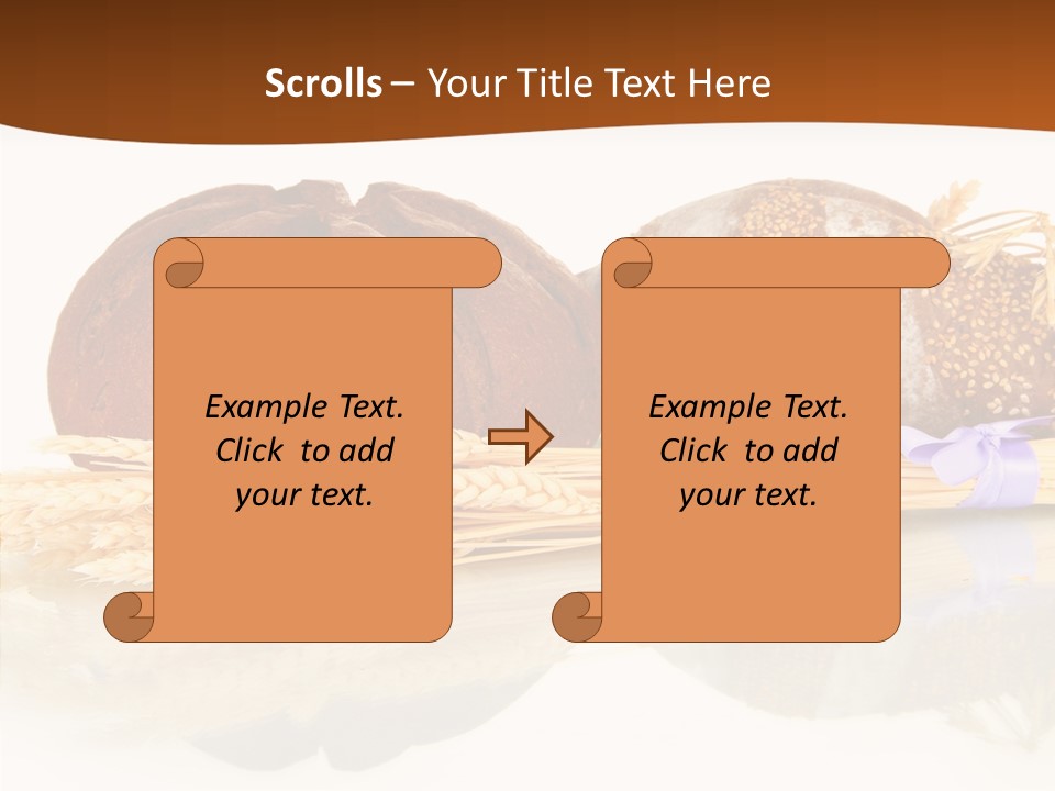 Kitchen Loaf Closeup PowerPoint Template