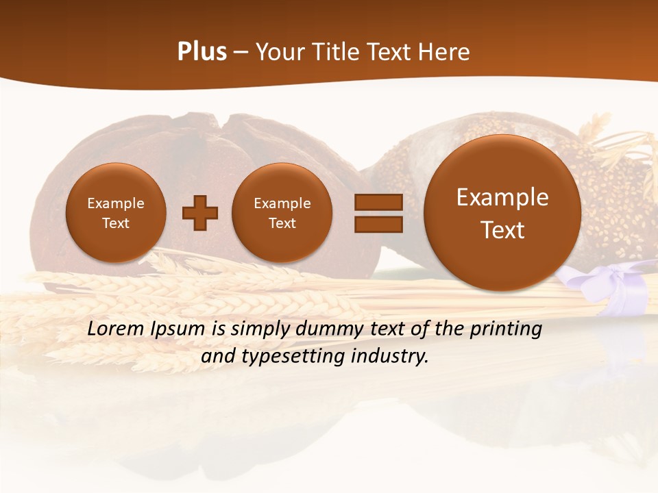 Kitchen Loaf Closeup PowerPoint Template