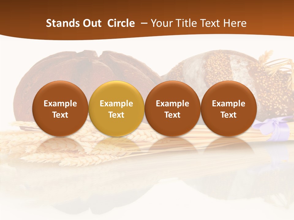 Kitchen Loaf Closeup PowerPoint Template