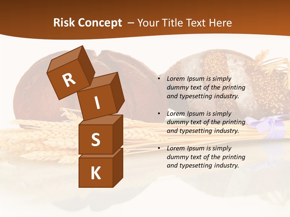 Kitchen Loaf Closeup PowerPoint Template