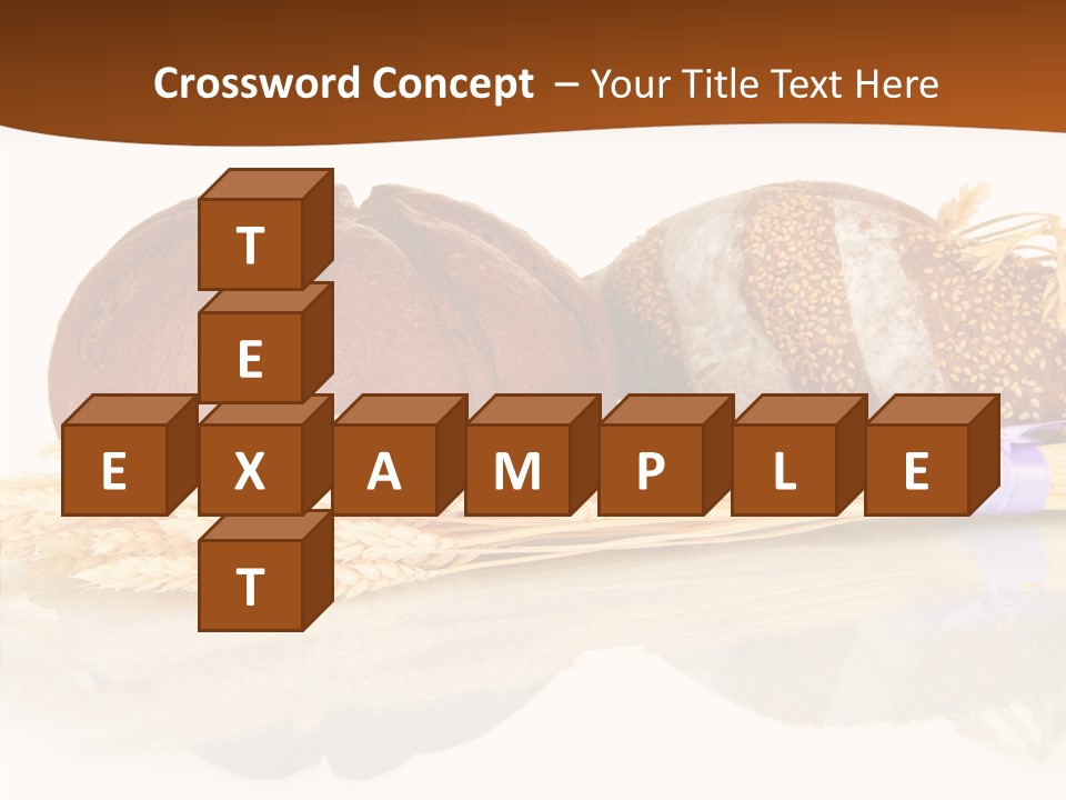 Kitchen Loaf Closeup PowerPoint Template