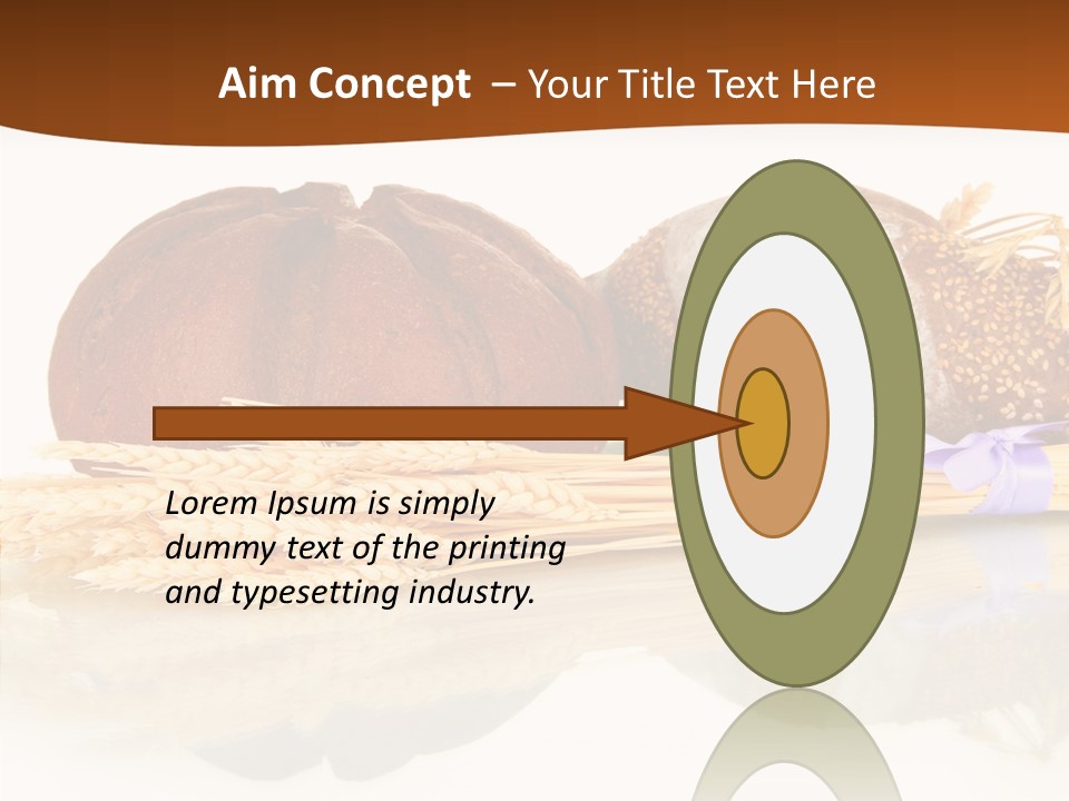 Kitchen Loaf Closeup PowerPoint Template