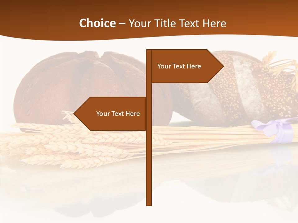 Kitchen Loaf Closeup PowerPoint Template