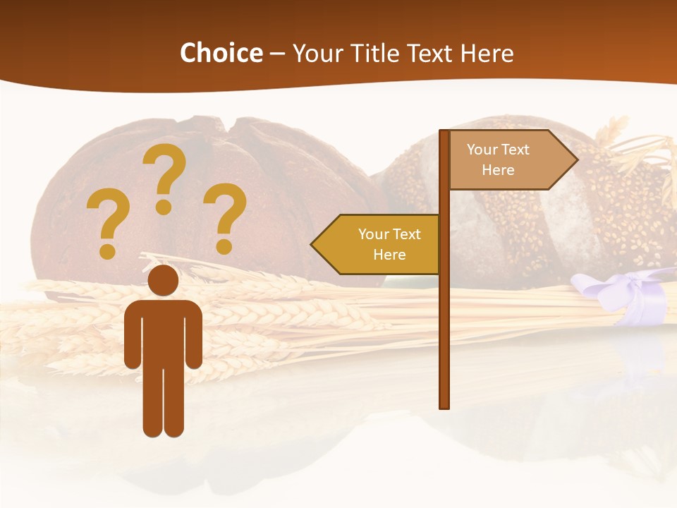 Kitchen Loaf Closeup PowerPoint Template