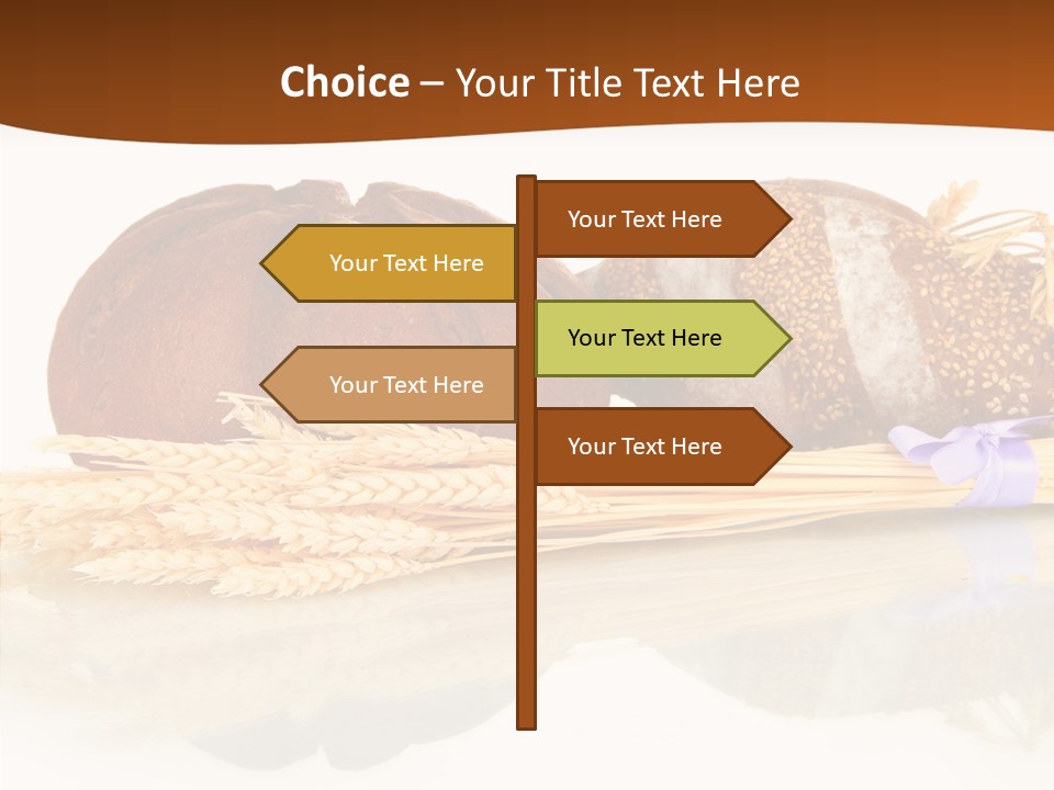 Kitchen Loaf Closeup PowerPoint Template