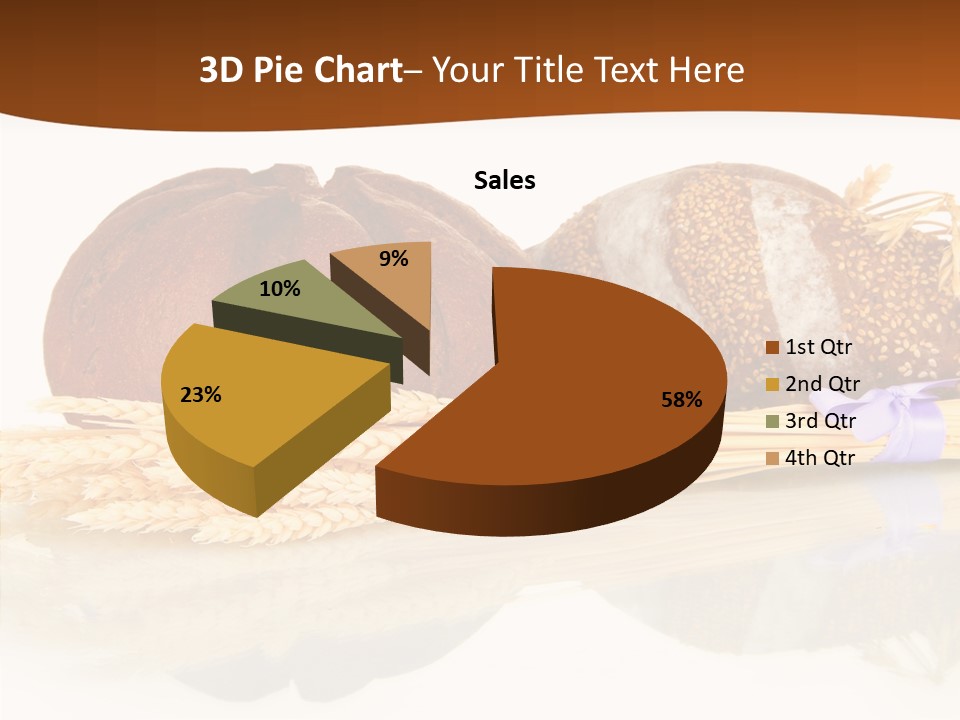 Kitchen Loaf Closeup PowerPoint Template