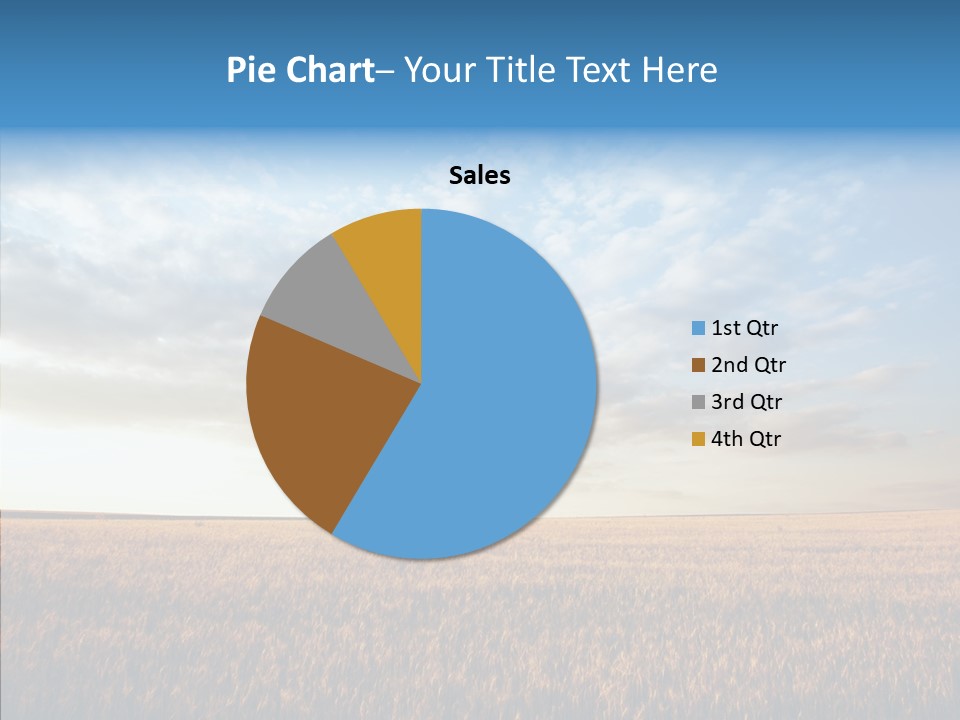Colorful Rural Sunset PowerPoint Template