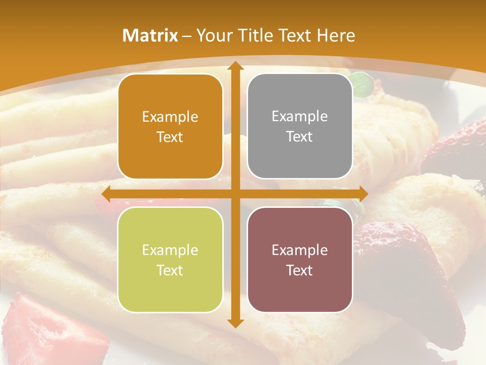 Meal Serving Diet PowerPoint Template