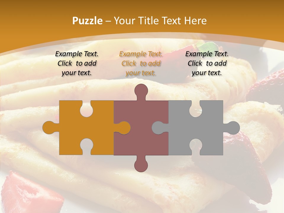 Meal Serving Diet PowerPoint Template