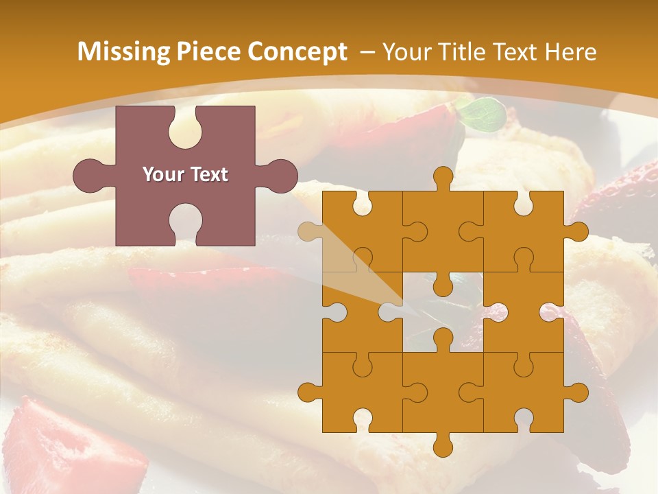 Meal Serving Diet PowerPoint Template