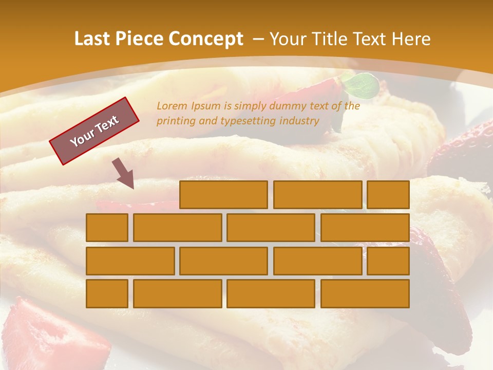 Meal Serving Diet PowerPoint Template