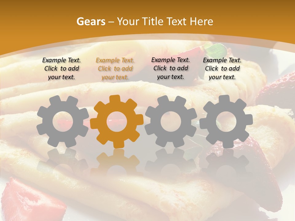 Meal Serving Diet PowerPoint Template