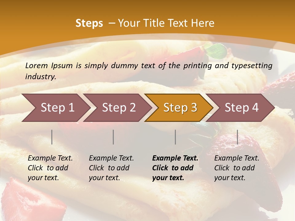 Meal Serving Diet PowerPoint Template