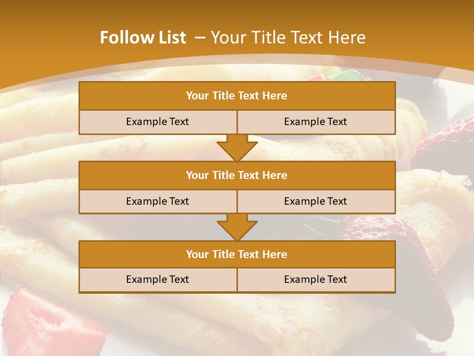 Meal Serving Diet PowerPoint Template