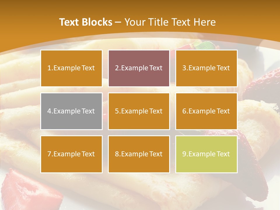 Meal Serving Diet PowerPoint Template