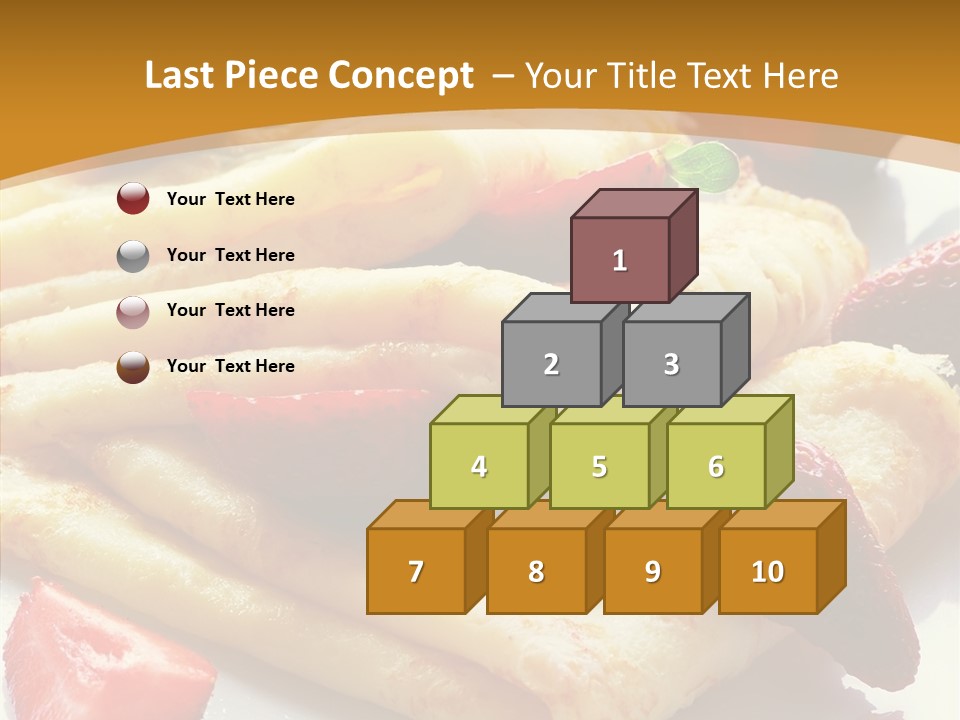 Meal Serving Diet PowerPoint Template