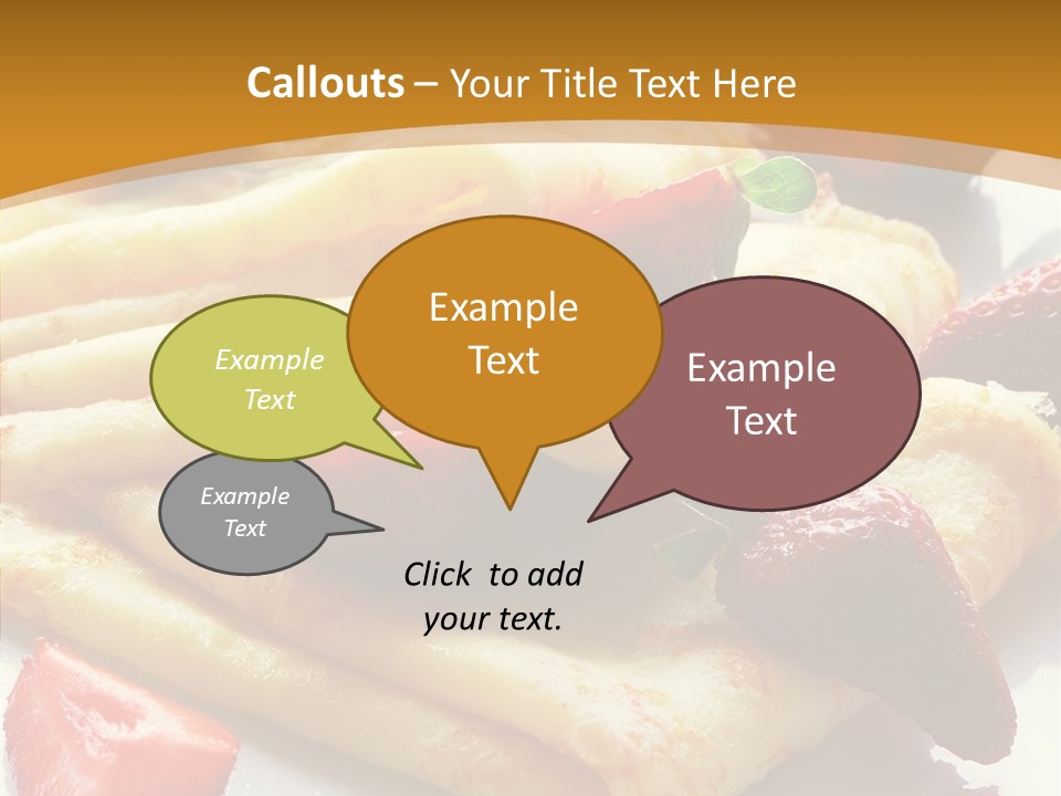 Meal Serving Diet PowerPoint Template