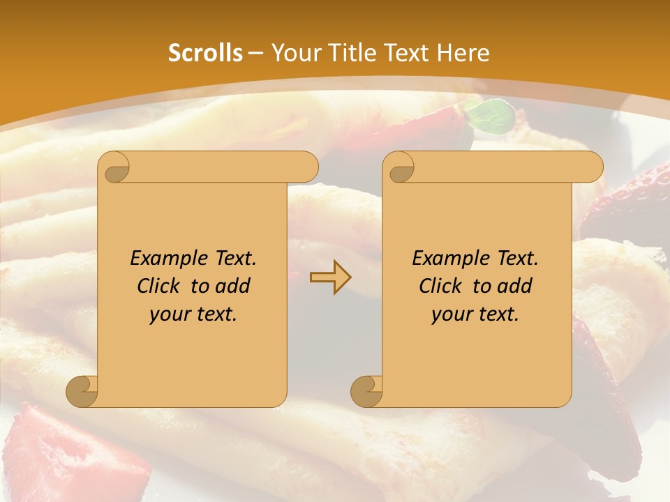 Meal Serving Diet PowerPoint Template