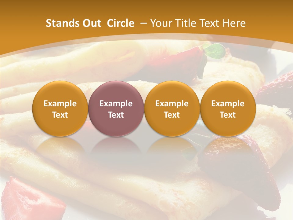 Meal Serving Diet PowerPoint Template