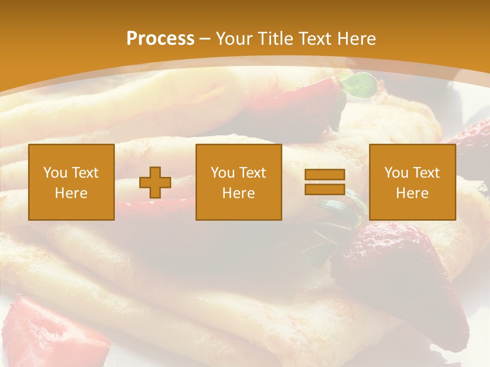Meal Serving Diet PowerPoint Template