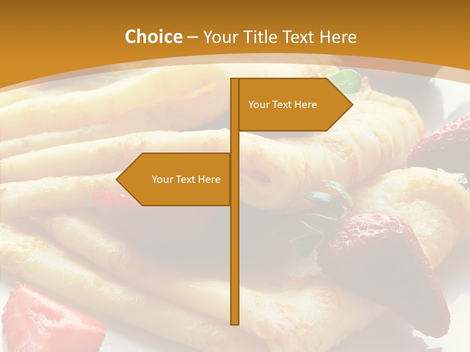 Meal Serving Diet PowerPoint Template