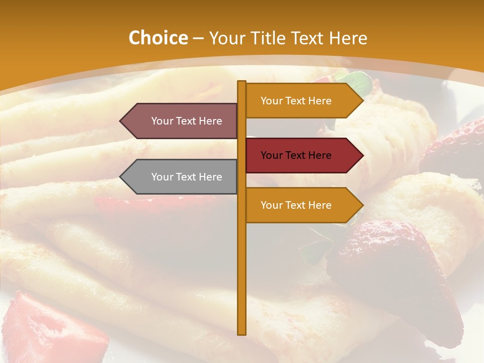 Meal Serving Diet PowerPoint Template