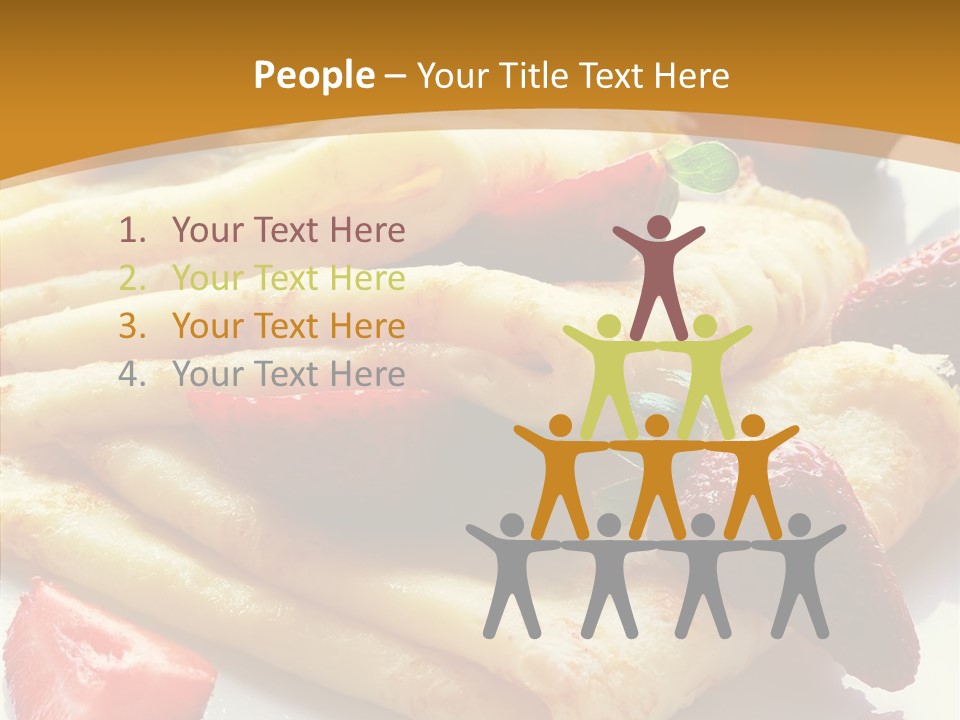 Meal Serving Diet PowerPoint Template