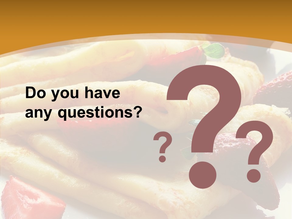 Meal Serving Diet PowerPoint Template