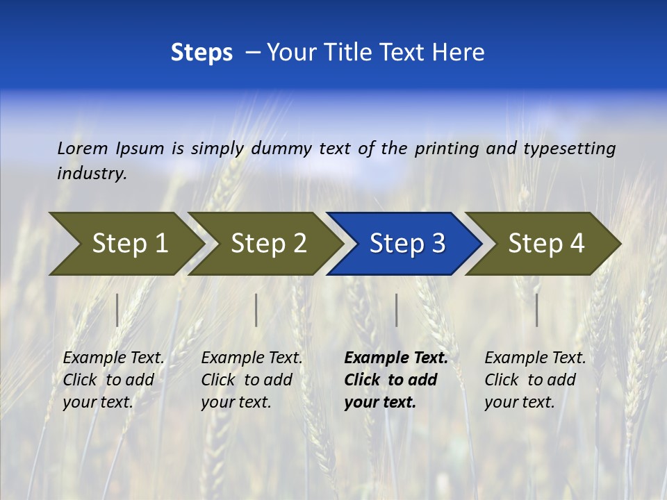 Healthy Whole Cereal PowerPoint Template