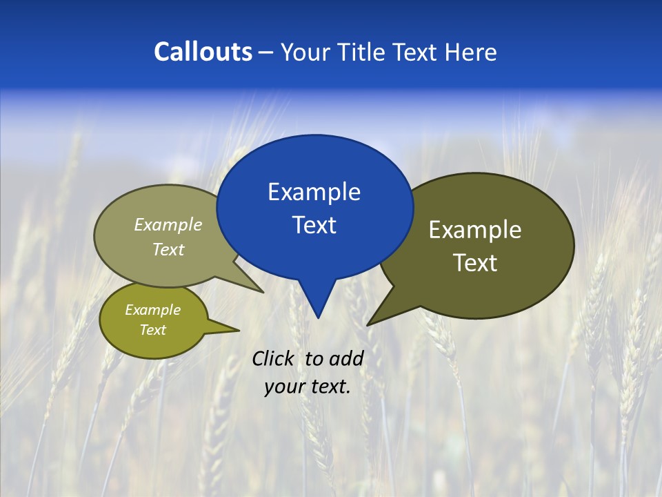 Healthy Whole Cereal PowerPoint Template