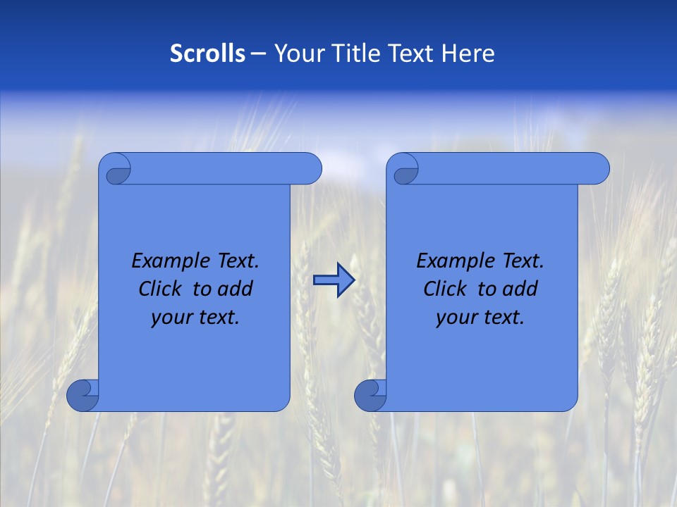 Healthy Whole Cereal PowerPoint Template