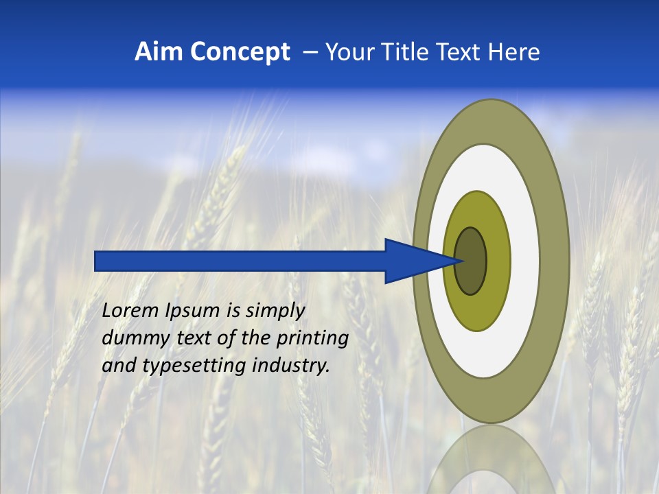 Healthy Whole Cereal PowerPoint Template