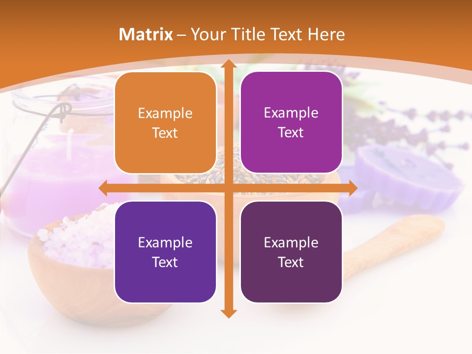 Herb Pampering Beauty PowerPoint Template