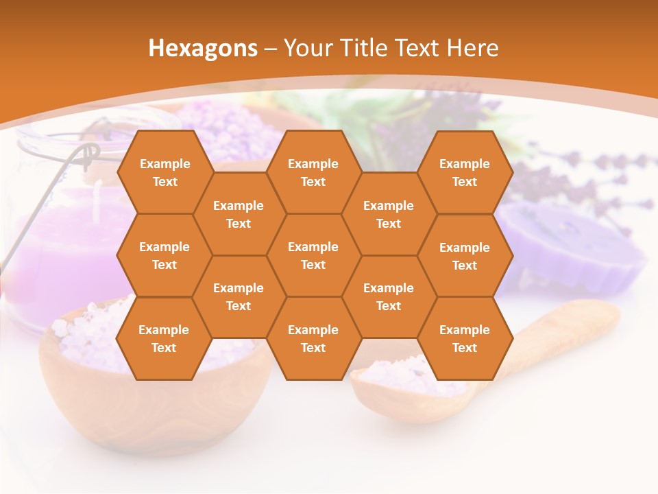 Herb Pampering Beauty PowerPoint Template