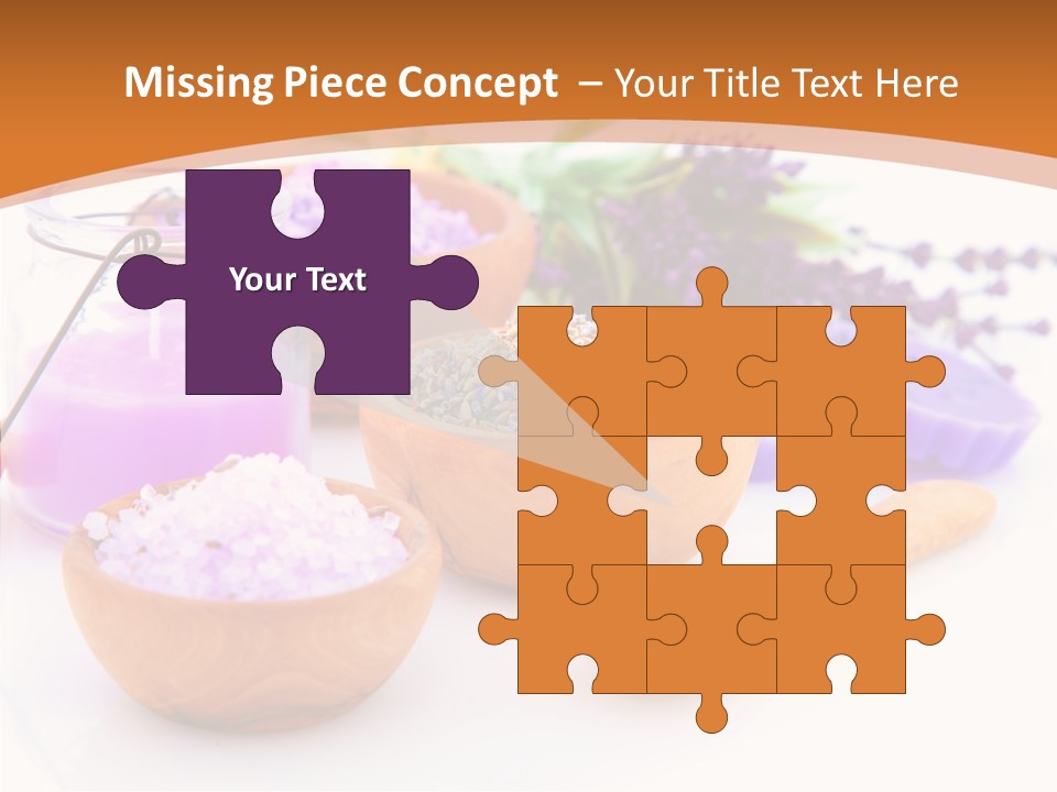 Herb Pampering Beauty PowerPoint Template