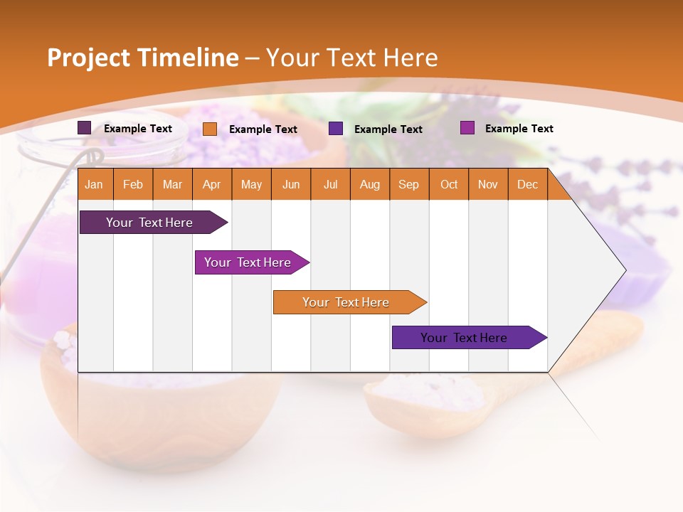 Herb Pampering Beauty PowerPoint Template