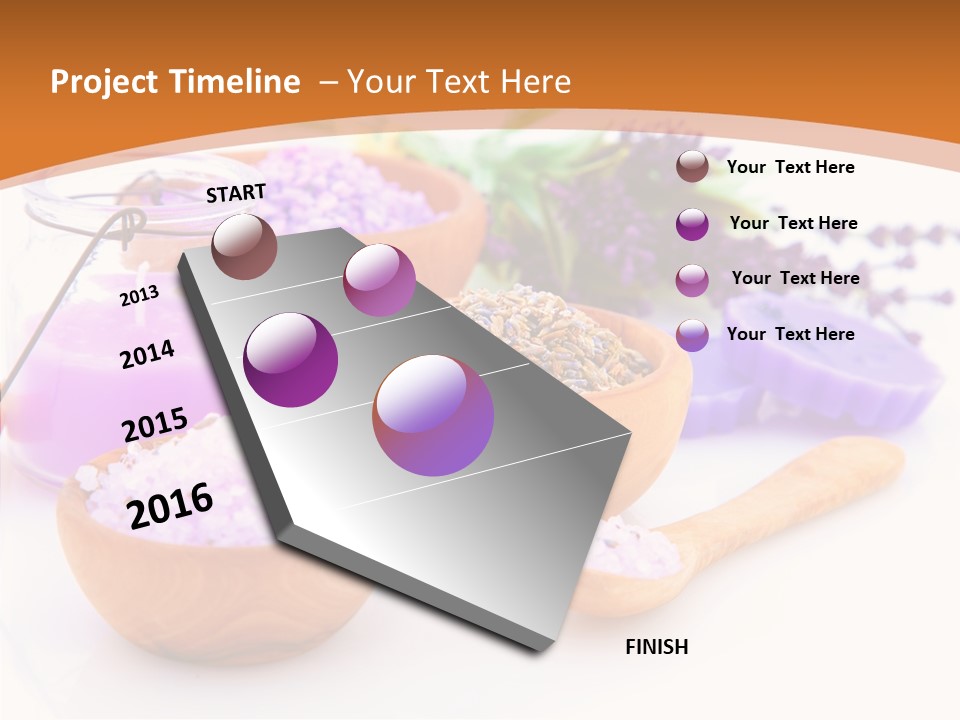 Herb Pampering Beauty PowerPoint Template