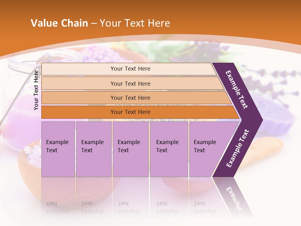 Herb Pampering Beauty PowerPoint Template