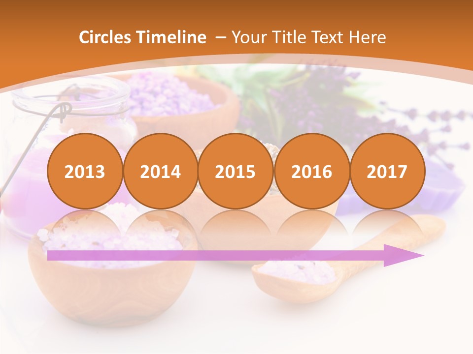 Herb Pampering Beauty PowerPoint Template