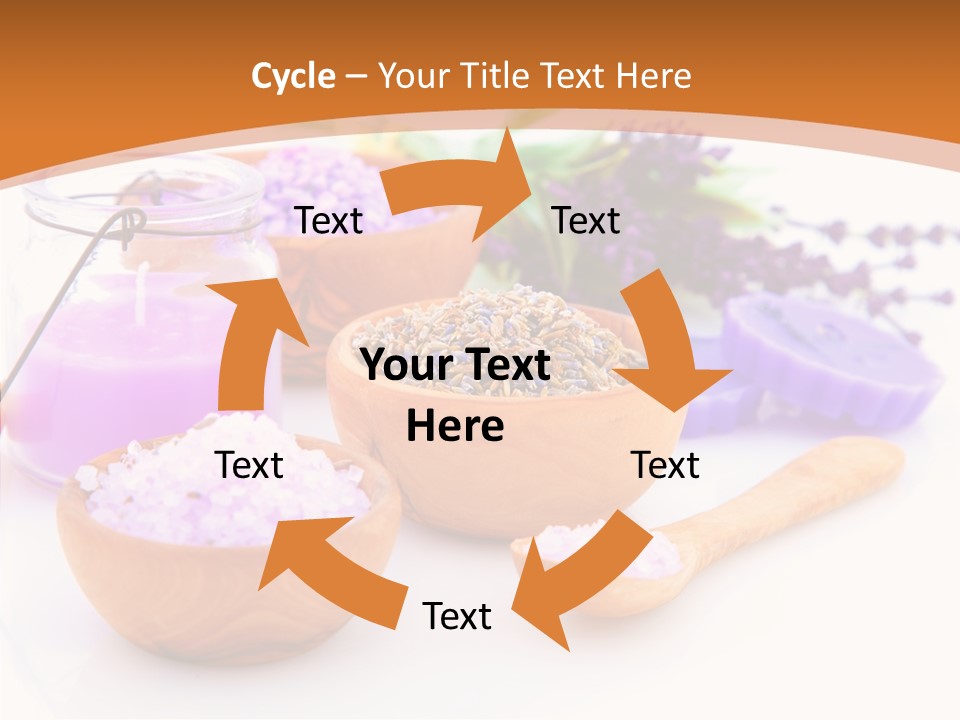 Herb Pampering Beauty PowerPoint Template