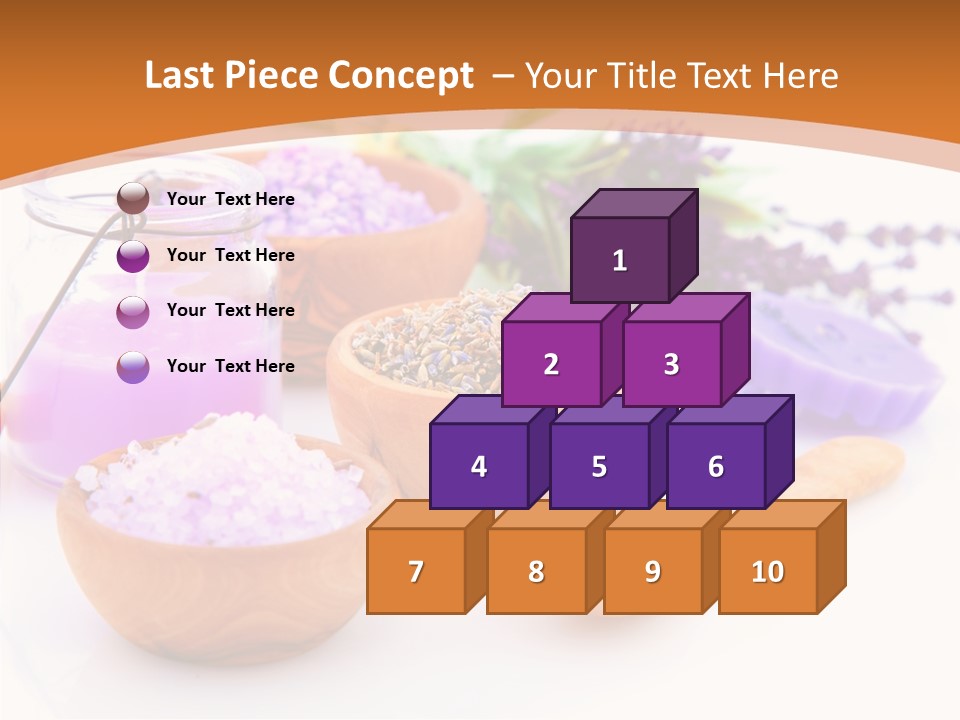 Herb Pampering Beauty PowerPoint Template