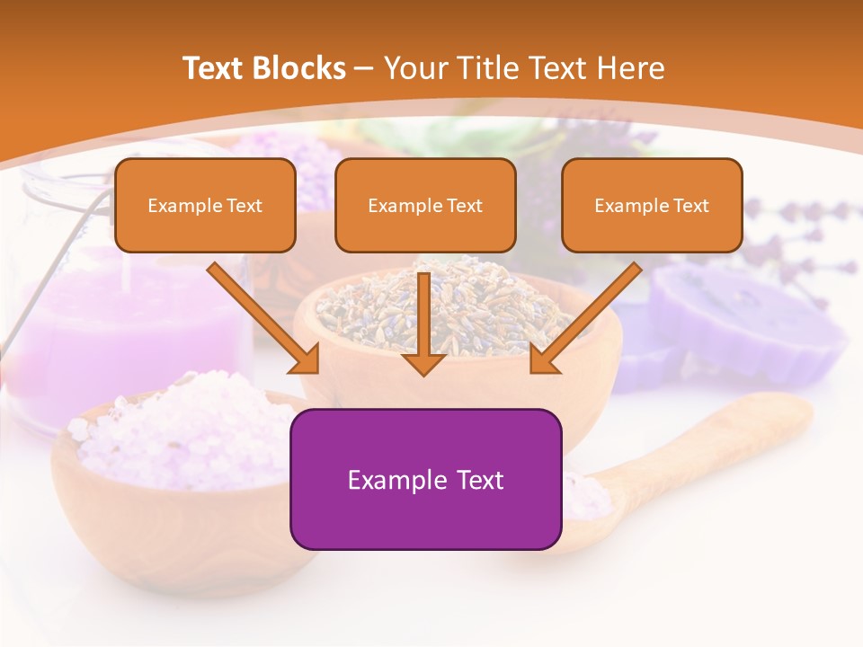 Herb Pampering Beauty PowerPoint Template