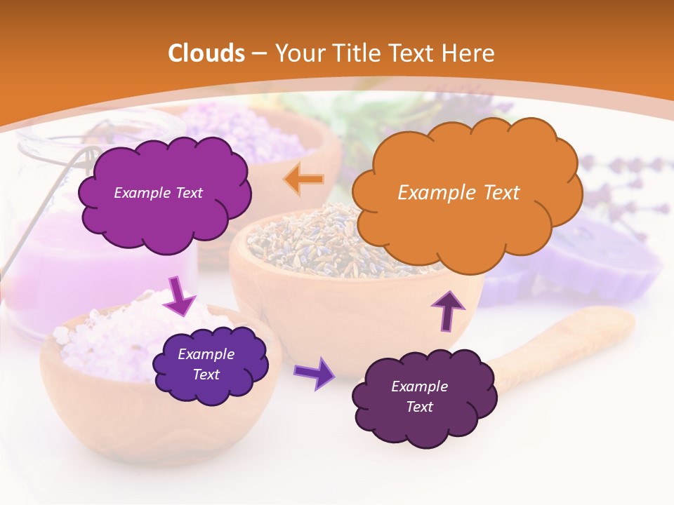 Herb Pampering Beauty PowerPoint Template