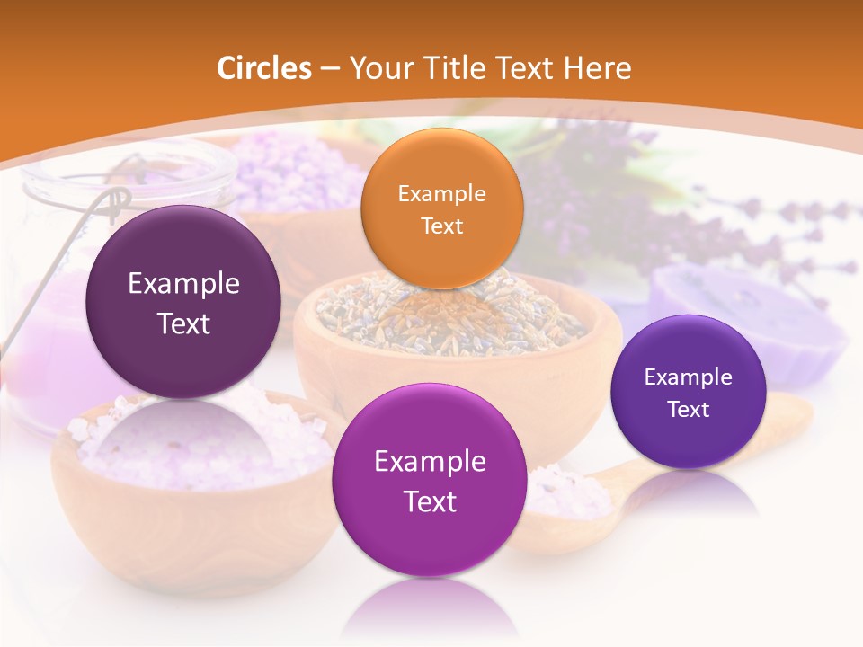 Herb Pampering Beauty PowerPoint Template