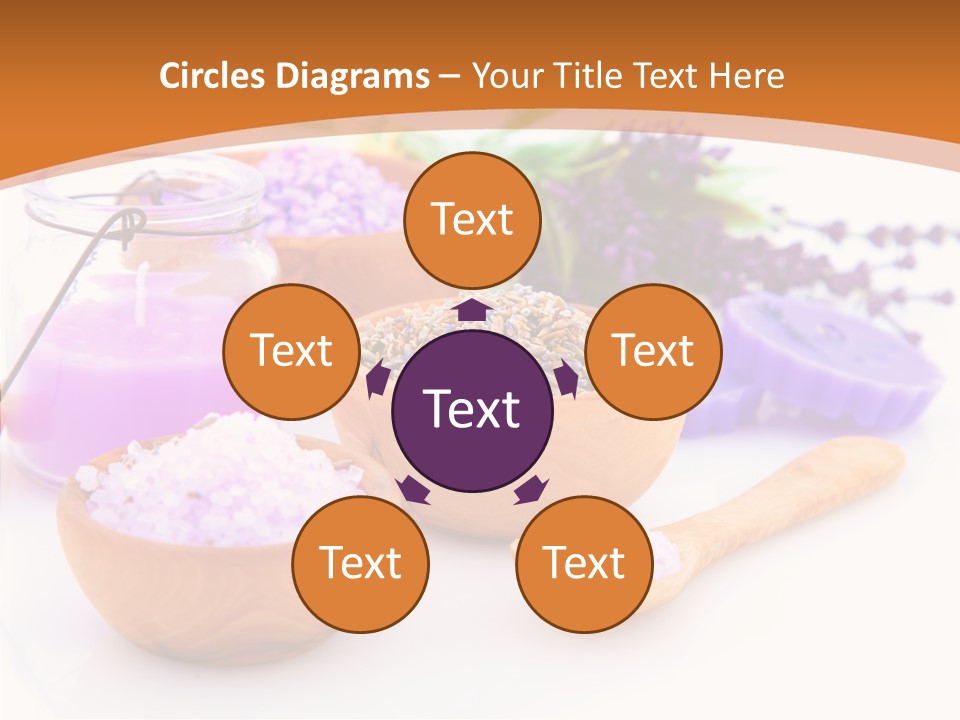 Herb Pampering Beauty PowerPoint Template