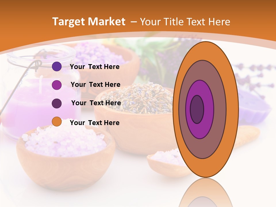 Herb Pampering Beauty PowerPoint Template