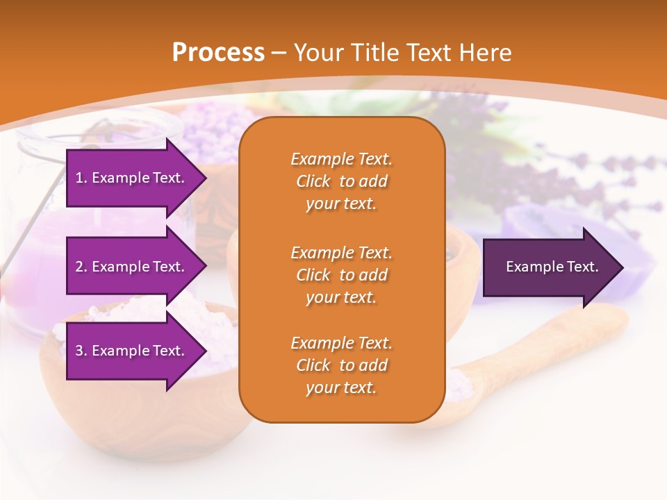 Herb Pampering Beauty PowerPoint Template