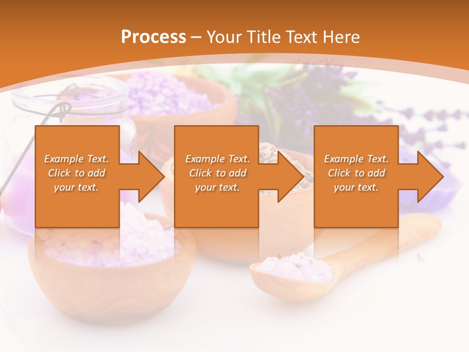 Herb Pampering Beauty PowerPoint Template